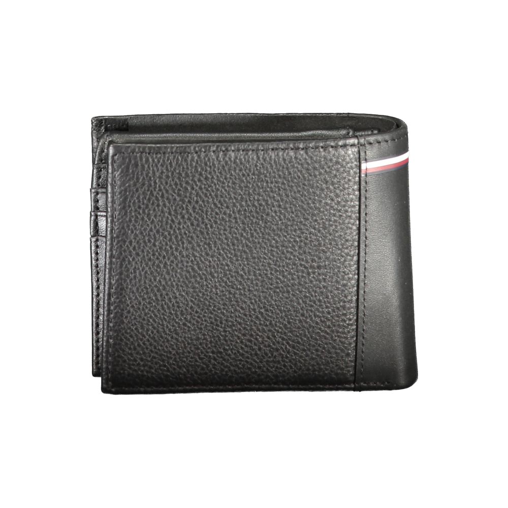 Black Leather Wallet - GLAMHUB BOUTIQUE 