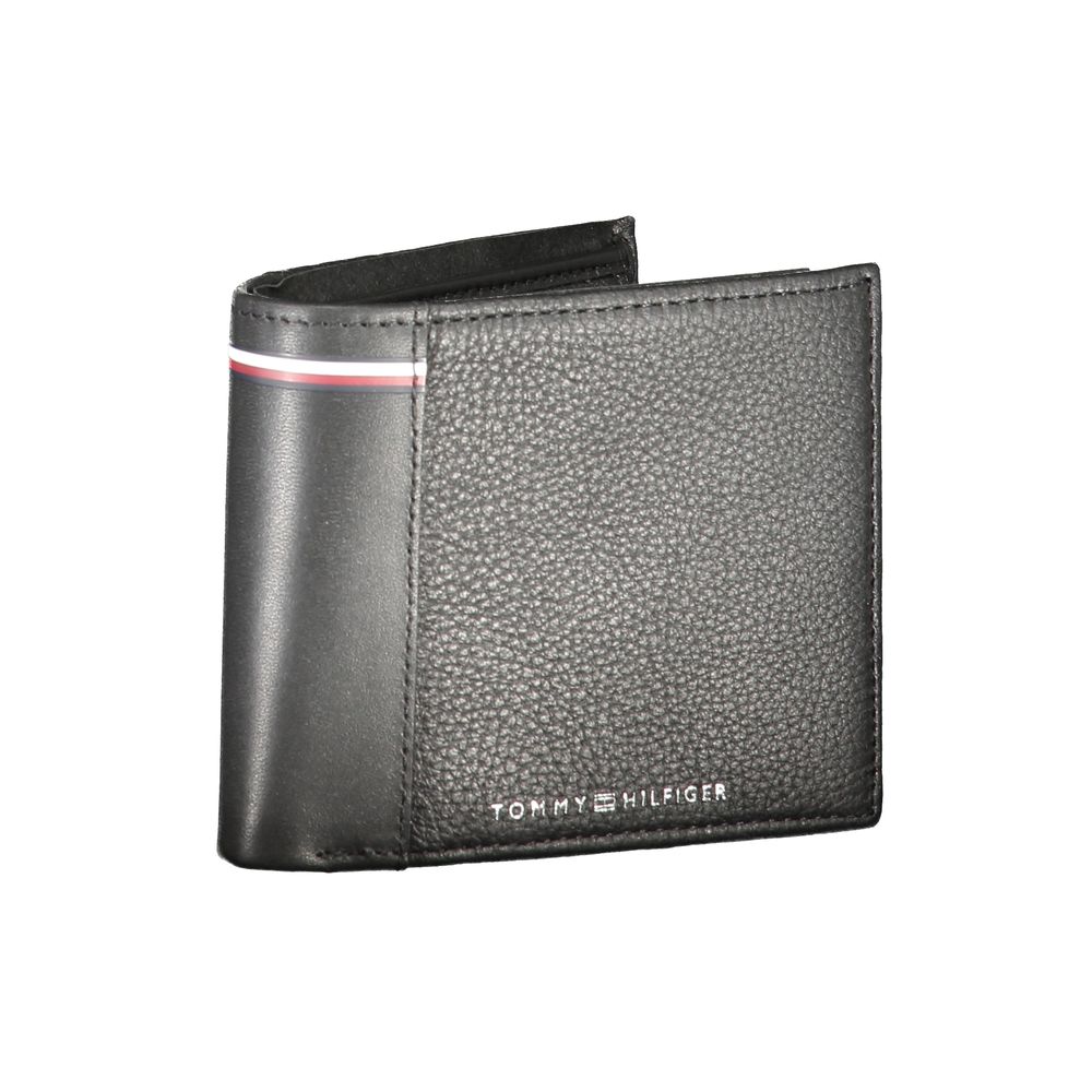 Black Leather Wallet - GLAMHUB BOUTIQUE 