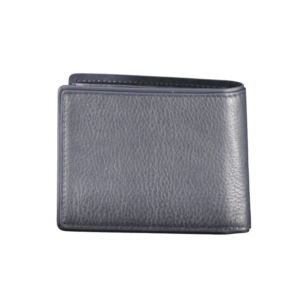 Blue Leather Wallet - GLAMHUB BOUTIQUE 