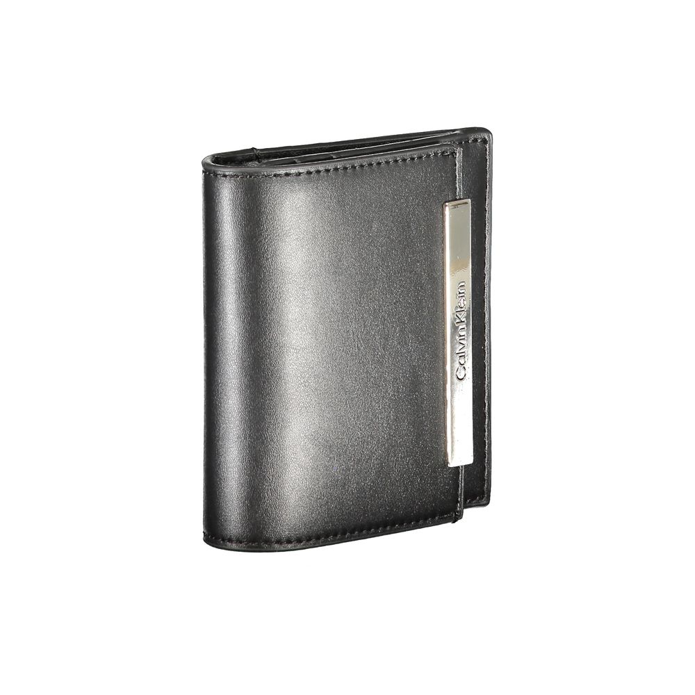 Black Polyester Wallet - GLAMHUB BOUTIQUE 