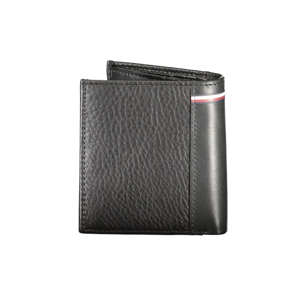 Black Leather Wallet - GLAMHUB BOUTIQUE 