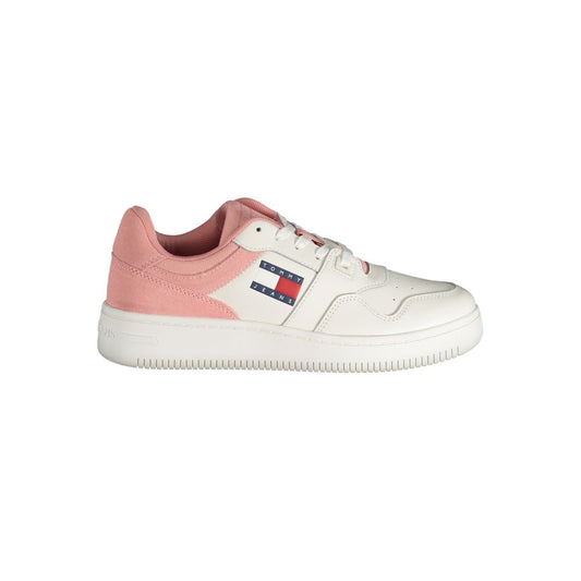 Pink Polyester Sneaker - GLAMHUB BOUTIQUE 