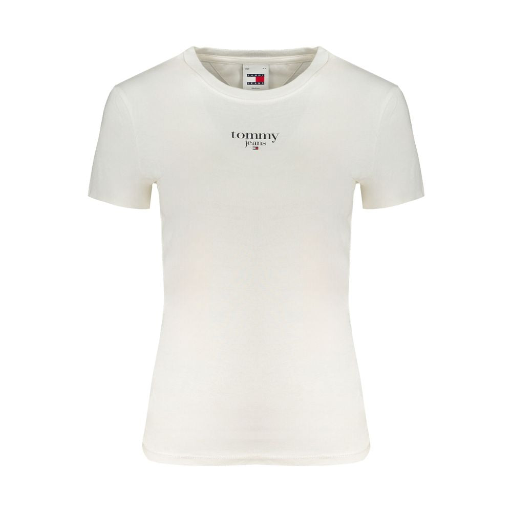 White Cotton Tops & T-Shirt - GlamHub Luxury and Icon Brand Clothing