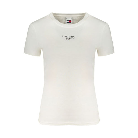 White Cotton Tops & T-Shirt - GlamHub Luxury and Icon Brand Clothing