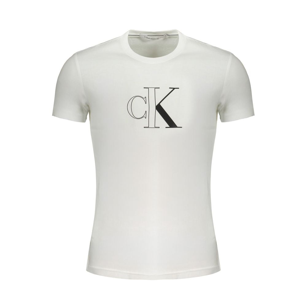 White Cotton T-Shirt - GlamHub Luxury and Icon Brand Clothing