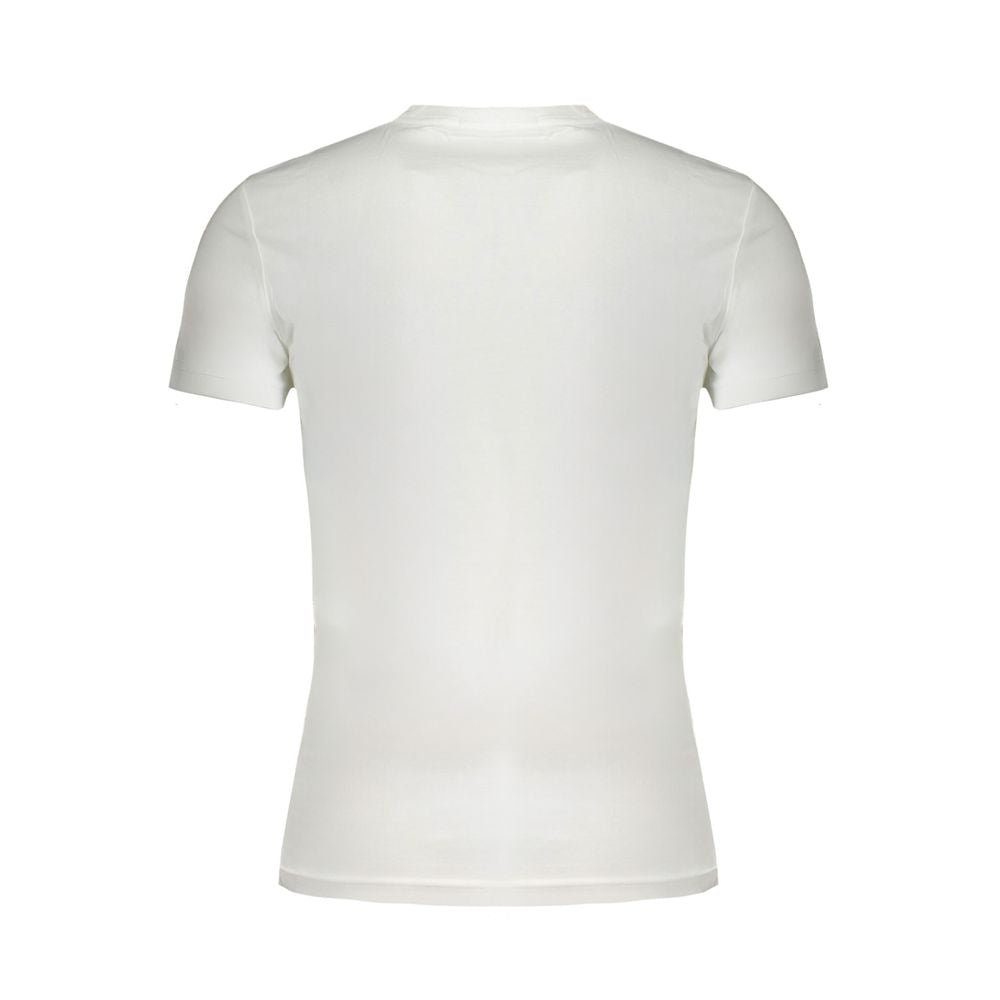 White Cotton T-Shirt - GlamHub Luxury and Icon Brand Clothing