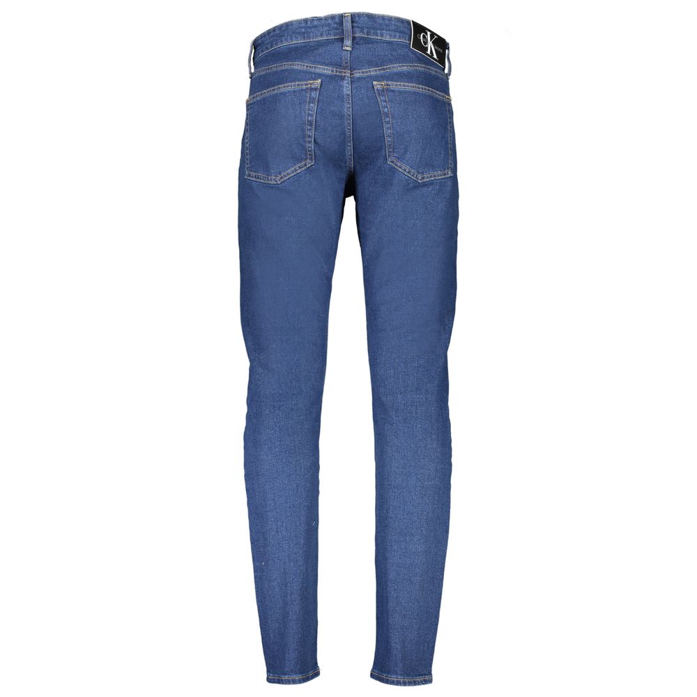 Blue Cotton Jeans & Pant - GlamHub Luxury and Icon Brand Clothing