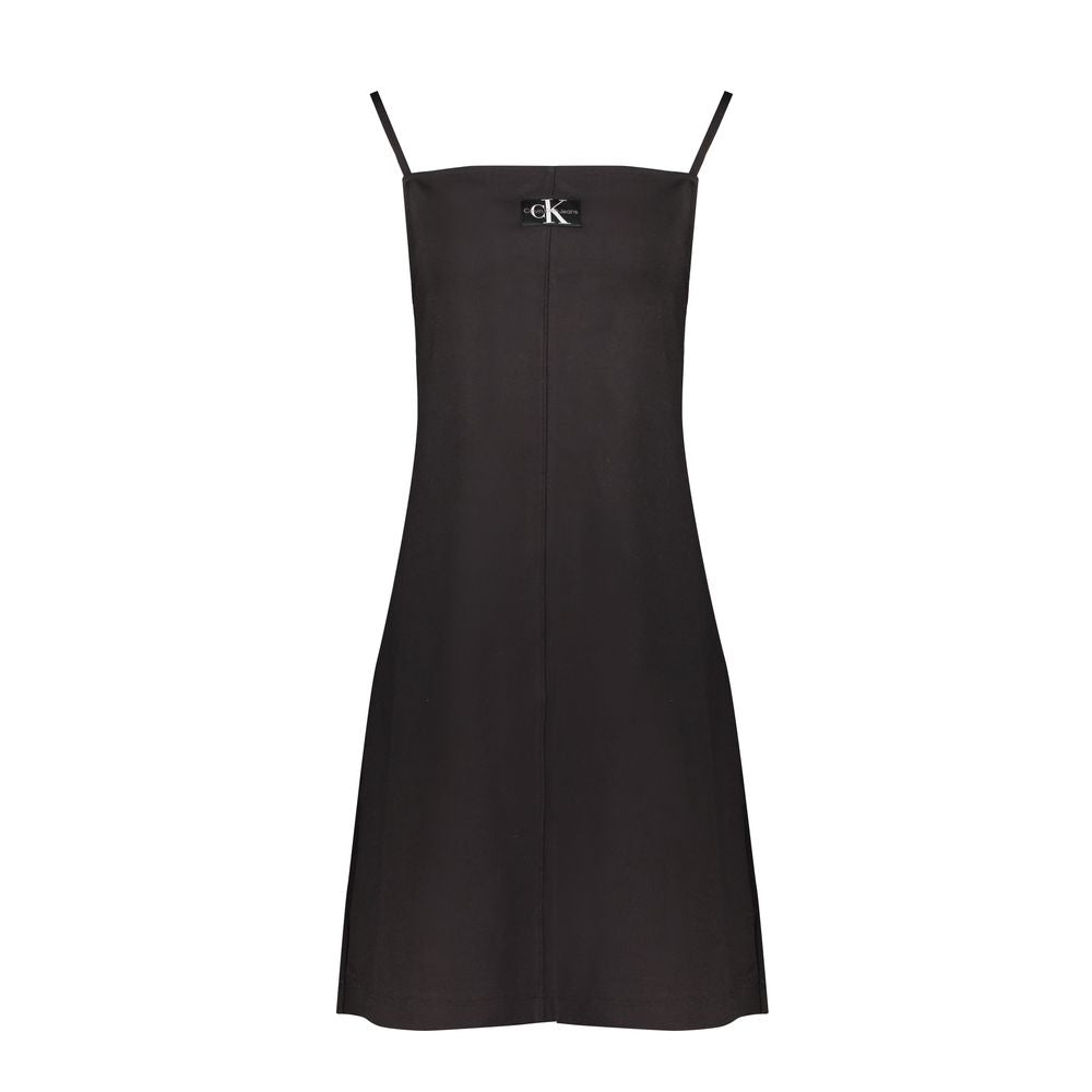 Black Elastane Dress - GLAMHUB BOUTIQUE 