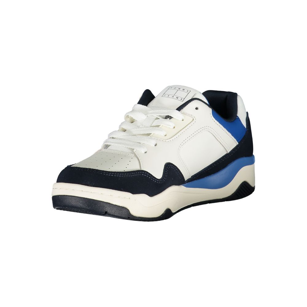 Blue Polyester Sneaker - GLAMHUB BOUTIQUE 