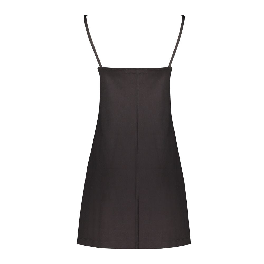 Black Elastane Dress - GLAMHUB BOUTIQUE 