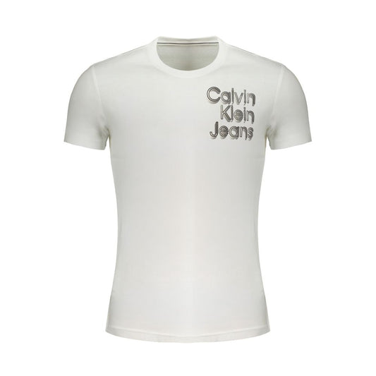 White Cotton T-Shirt - GlamHub Luxury and Icon Brand Clothing