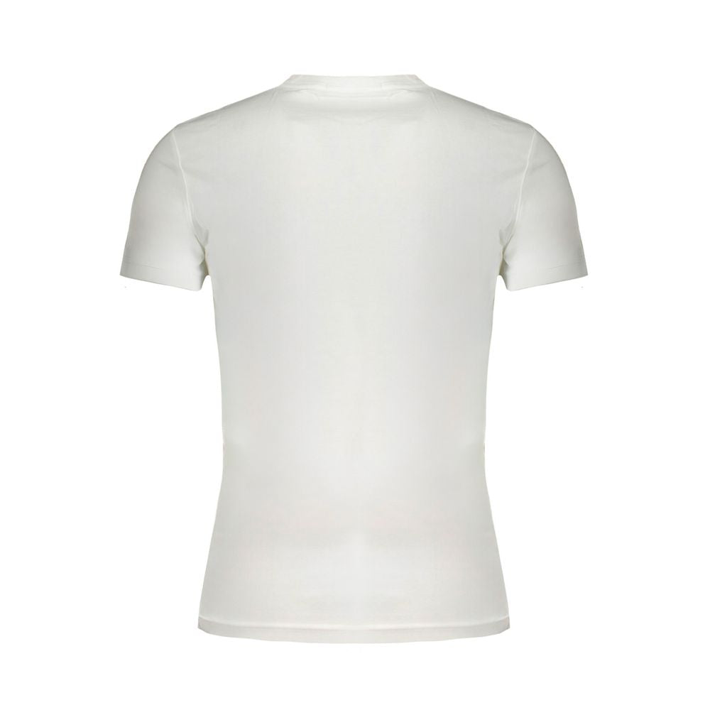 White Cotton T-Shirt - GlamHub Luxury and Icon Brand Clothing