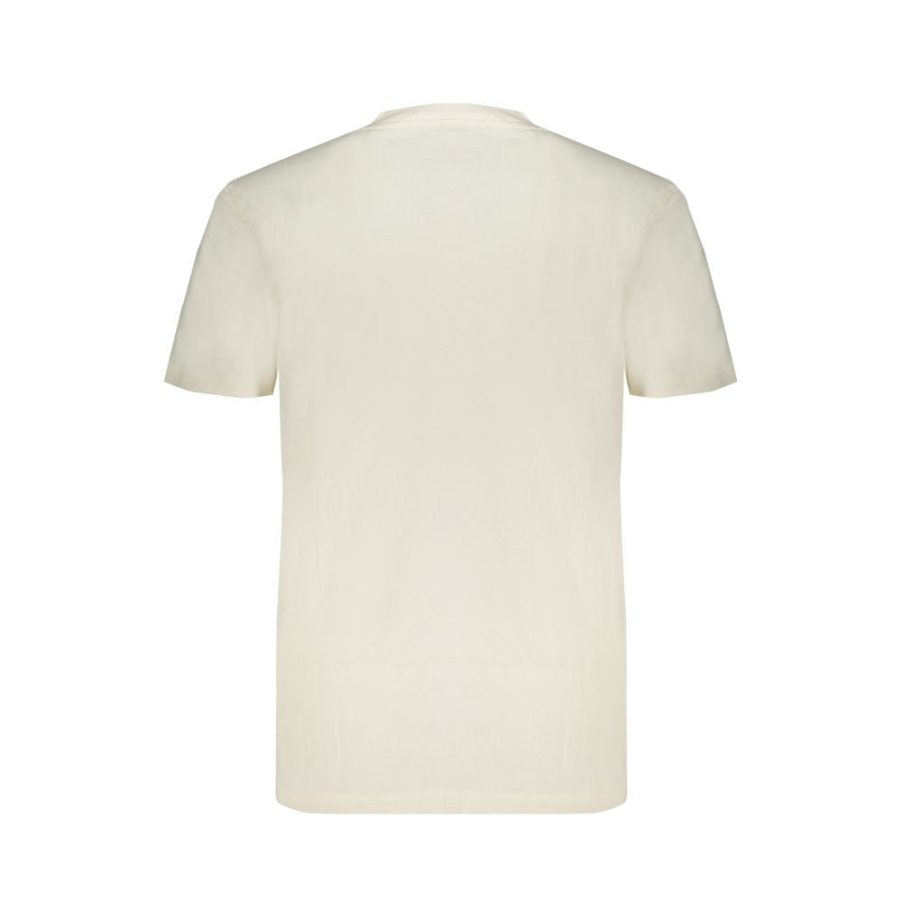 White Cotton T-Shirt - GLAMHUB BOUTIQUE 