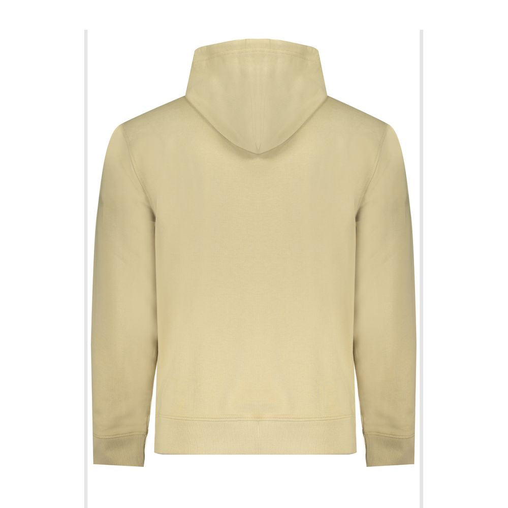 Beige Cotton Sweater - GLAMHUB BOUTIQUE 