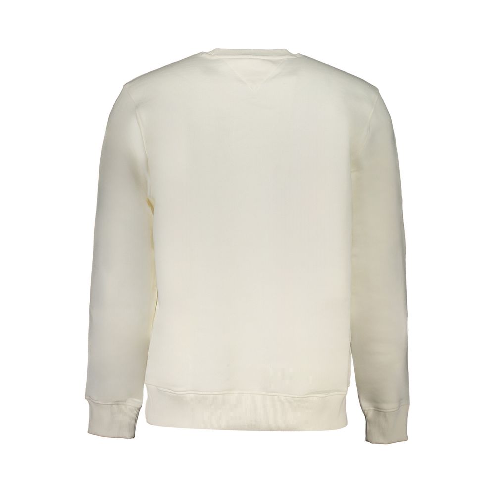 White Cotton Sweater - GlamHub Luxury and Icon Brand Clothing