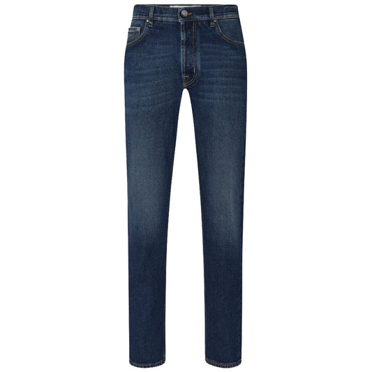 Blue Cotton Jeans & Pant - GlamHub Luxury and Icon Brand Clothing