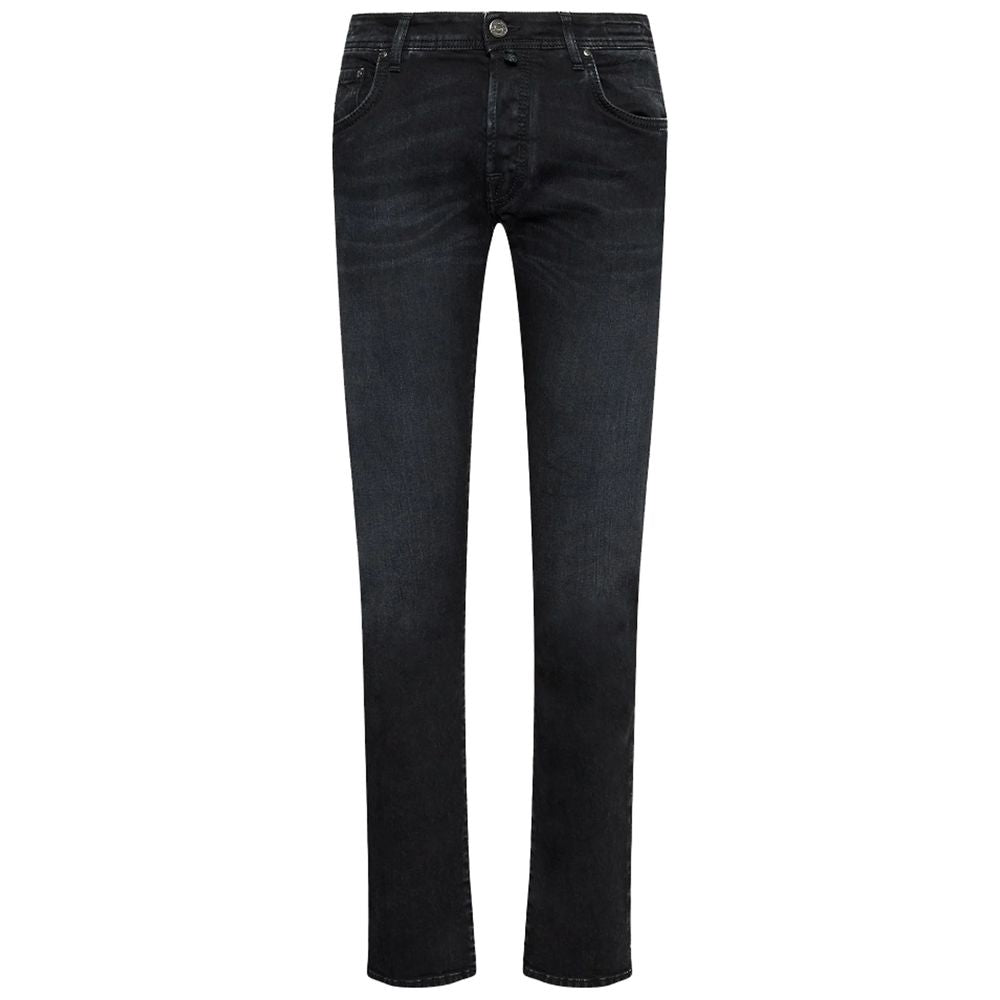 Black Cotton Jeans & Pant - GlamHub Luxury and Icon Brand Clothing