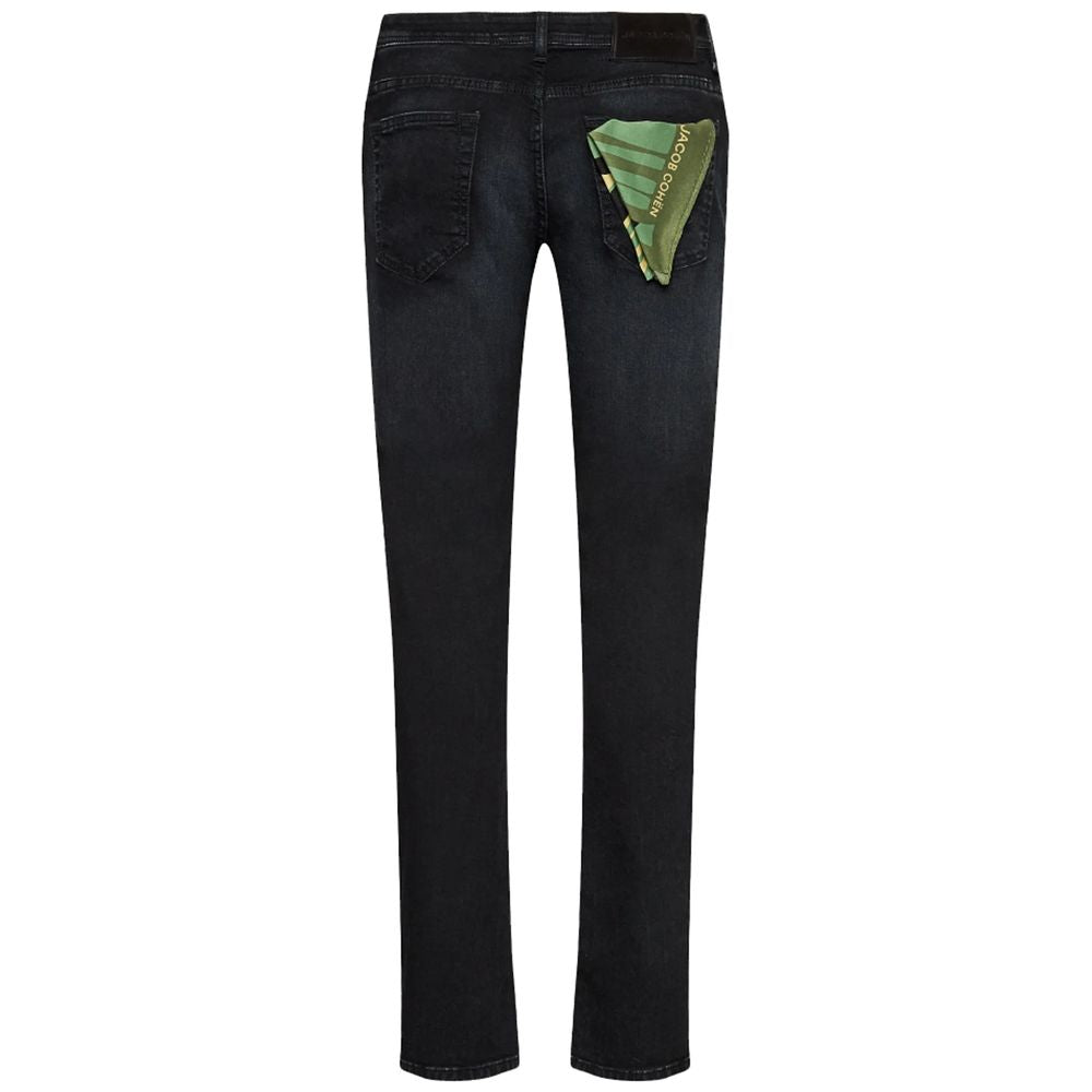 Black Cotton Jeans & Pant - GlamHub Luxury and Icon Brand Clothing