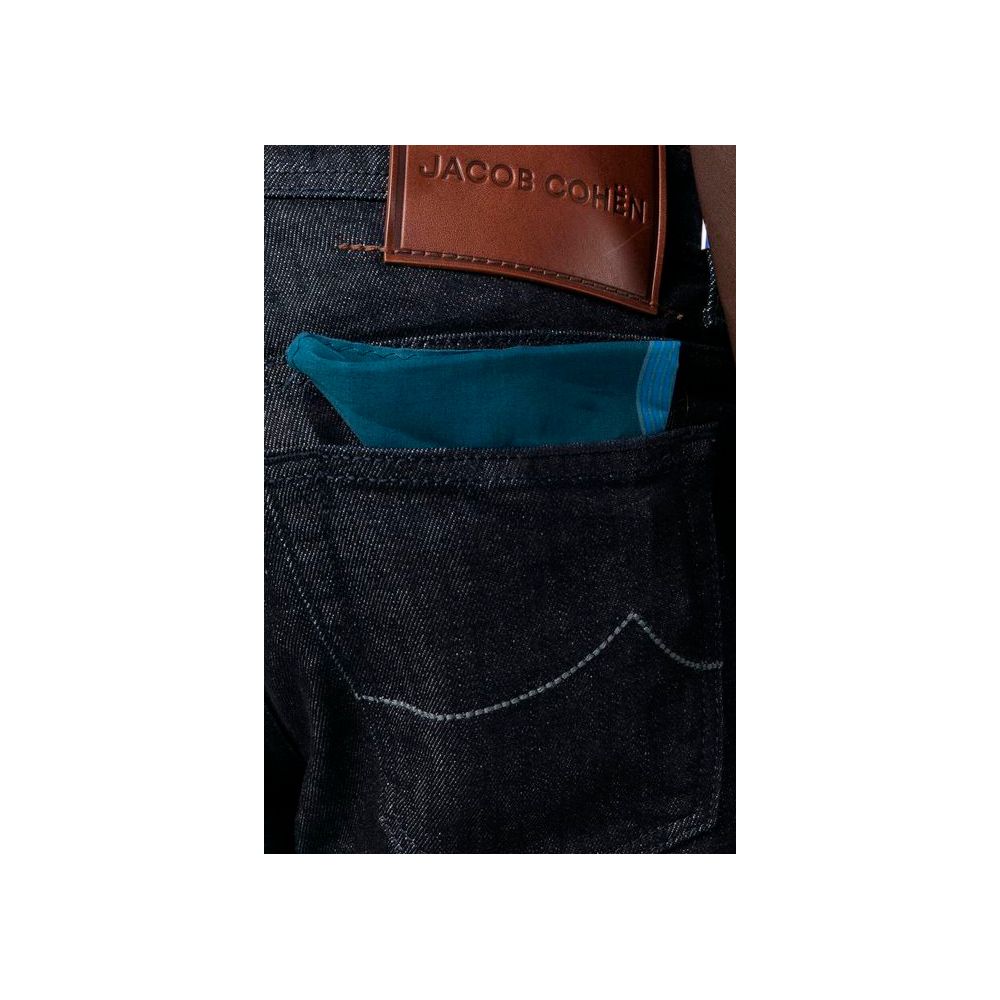 Blue Cotton Men Jeans - GlamHub Luxury and Icon Brand Clothing