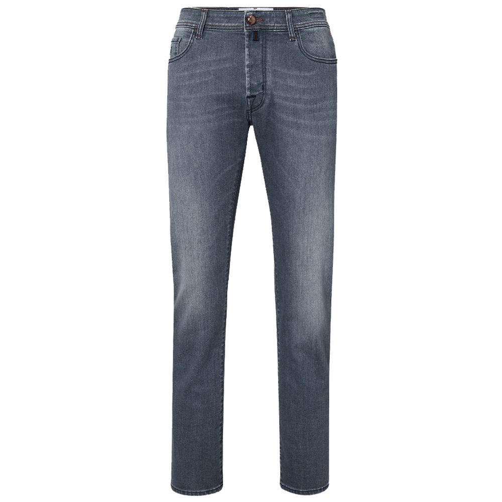 Blue Cotton Men Jeans - GlamHub Luxury and Icon Brand Clothing