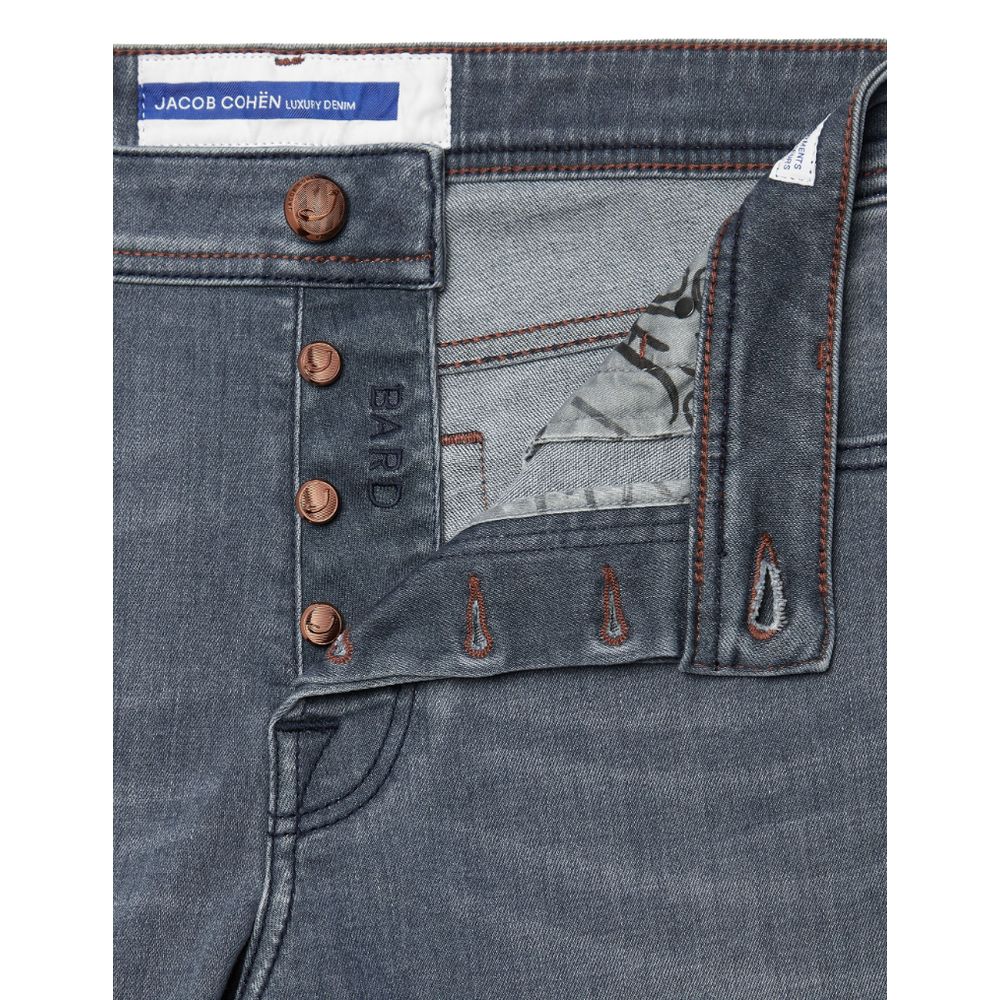 Blue Cotton Men Jeans - GlamHub Luxury and Icon Brand Clothing