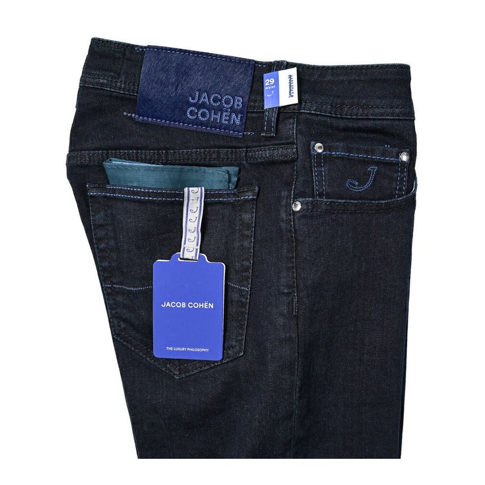 Blue Cotton Jeans & Pant - GlamHub Luxury and Icon Brand Clothing