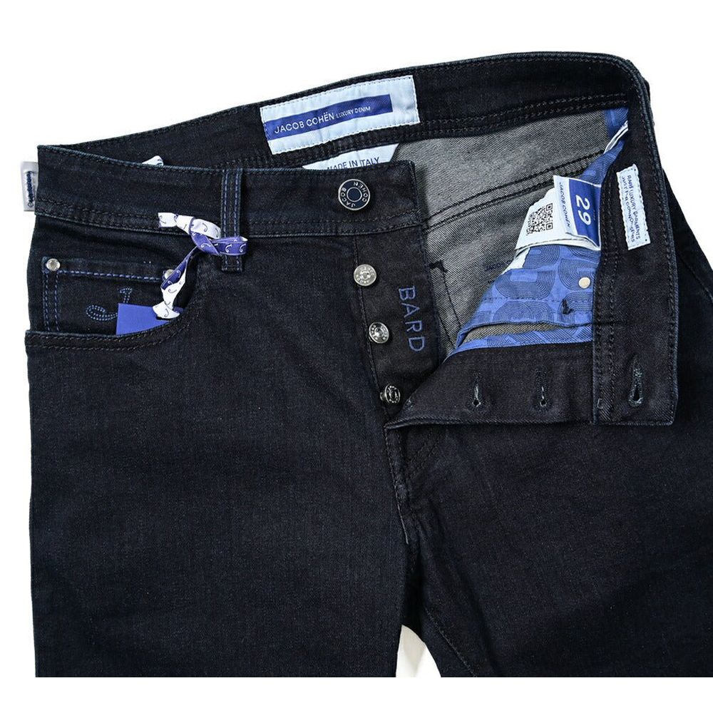 Blue Cotton Jeans & Pant - GlamHub Luxury and Icon Brand Clothing