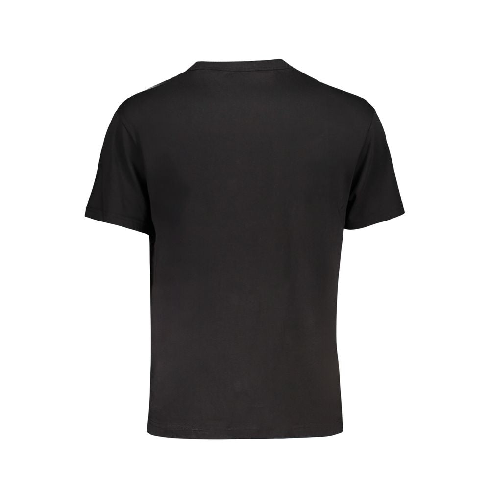 Black Cotton T-Shirt - GlamHub Luxury and Icon Brand Clothing