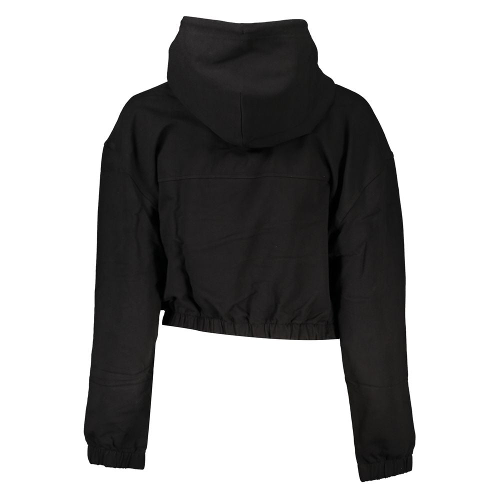 Black Cotton Sweater - GlamHub Luxury and Icon Brand Clothing