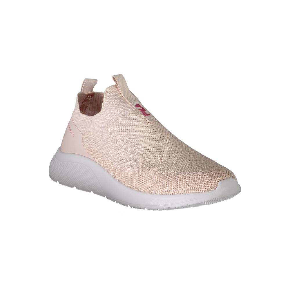 Pink Polyester Women Sneaker