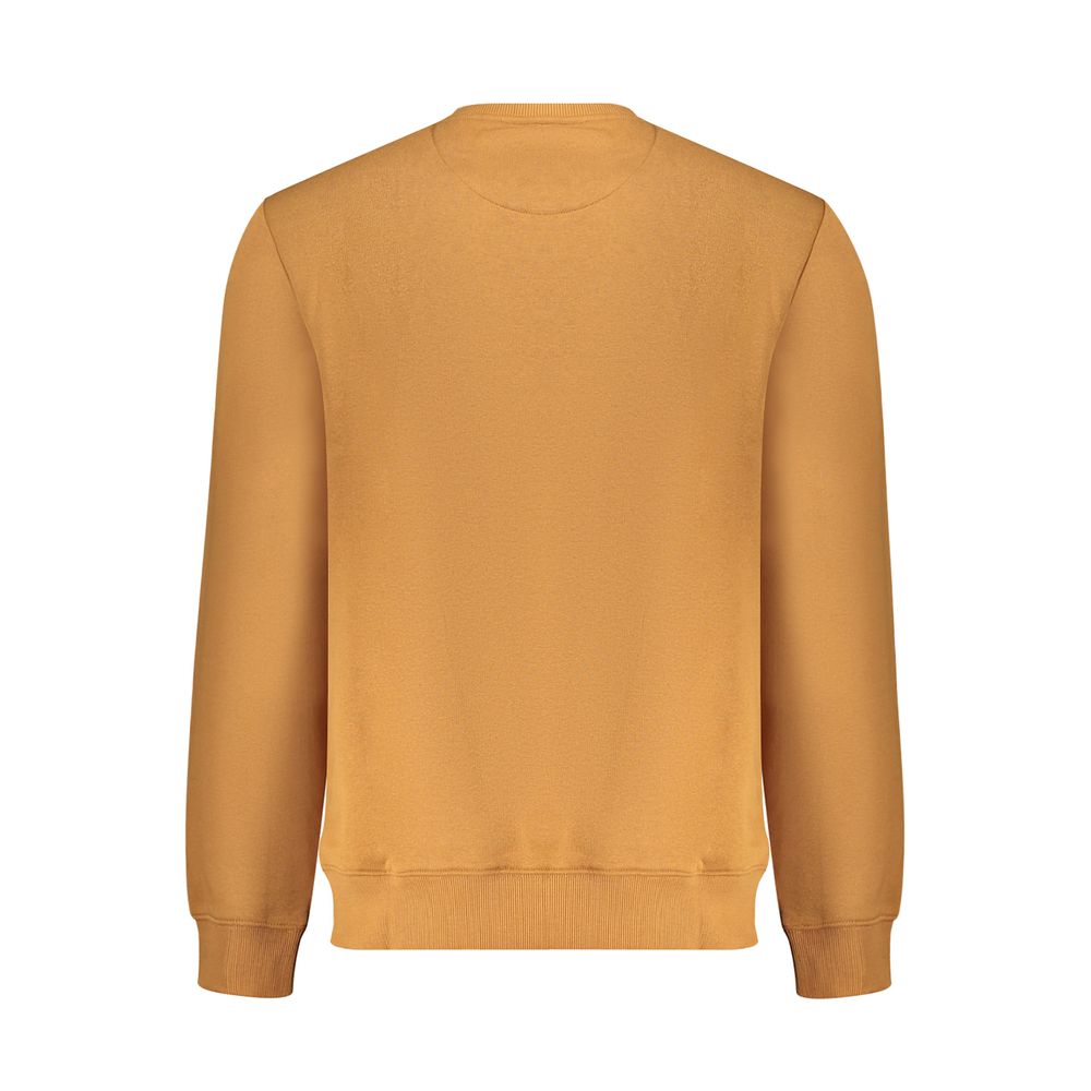 Brown Cotton Men Sweater - GlamHub Luxury and Icon Brand Clothing