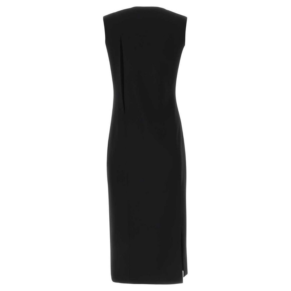 Black Acetate Dress - GlamHub Luxury and Icon Brand Clothing