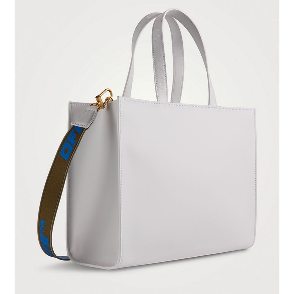 White Leather Crossbody Bag - GLAMHUB BOUTIQUE 