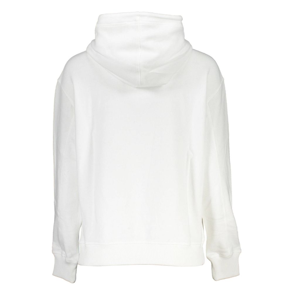 White Cotton Sweater - GlamHub Luxury and Icon Brand Clothing