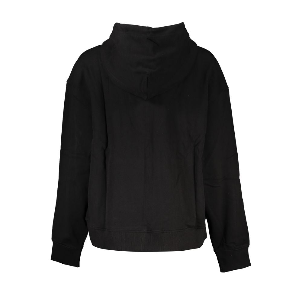 Black Cotton Sweater - GlamHub Luxury and Icon Brand Clothing