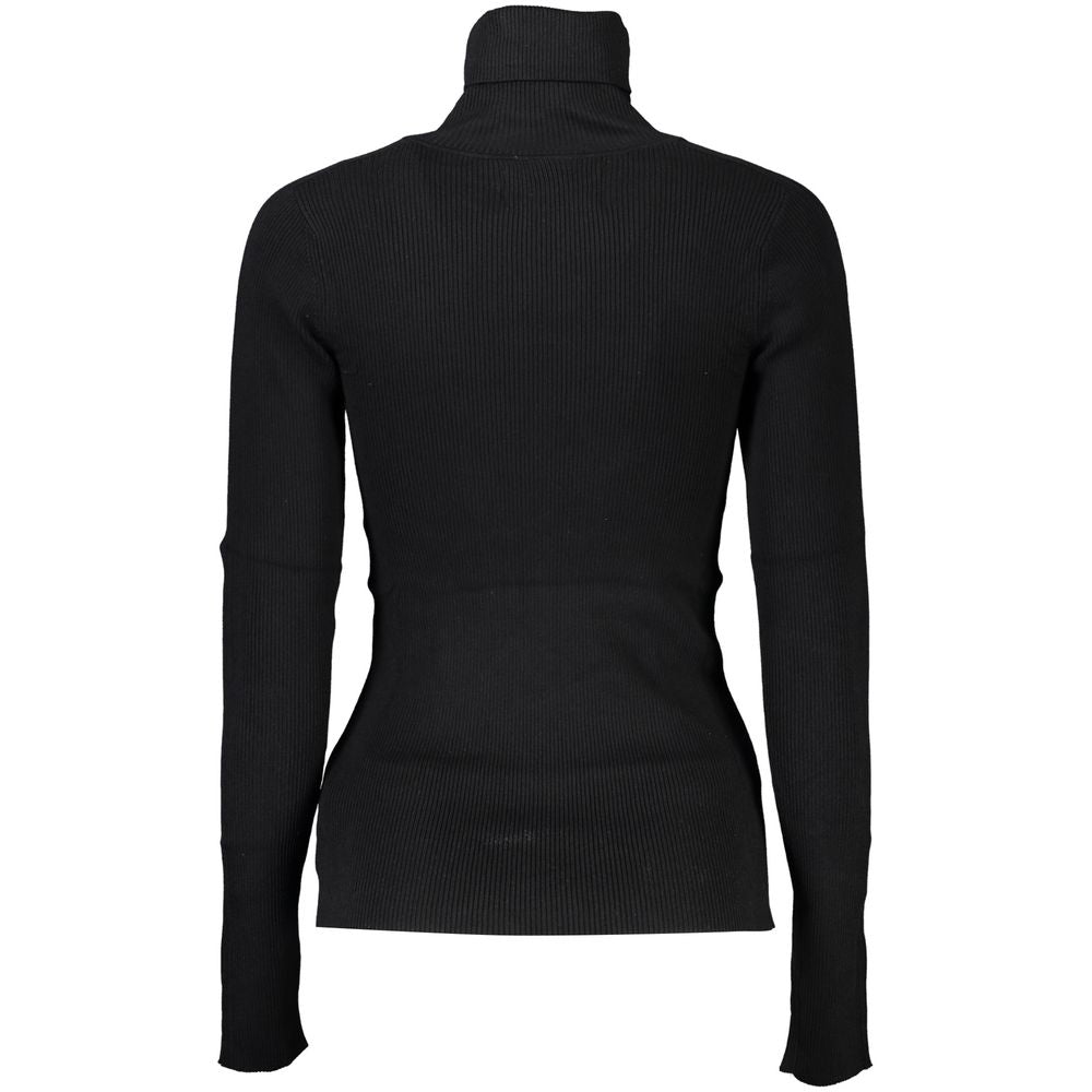 Black Lyocell Sweater - GlamHub Luxury and Icon Brand Clothing