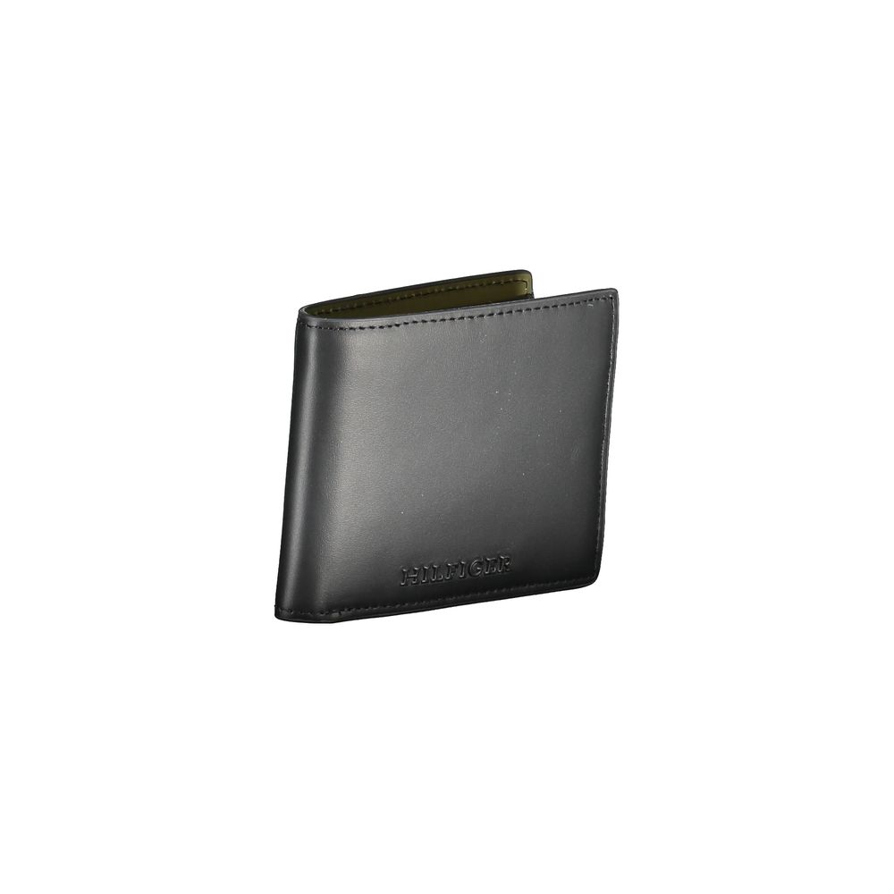 Black Leather Wallet - GlamHub Luxury and Icon Brand Clothing