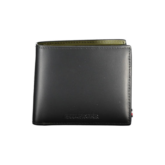 Black Leather Wallet - GlamHub Luxury and Icon Brand Clothing