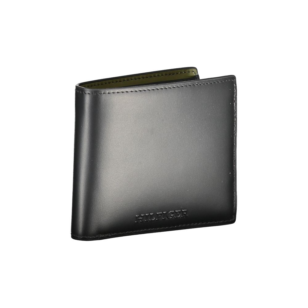 Black Leather Wallet - GlamHub Luxury and Icon Brand Clothing