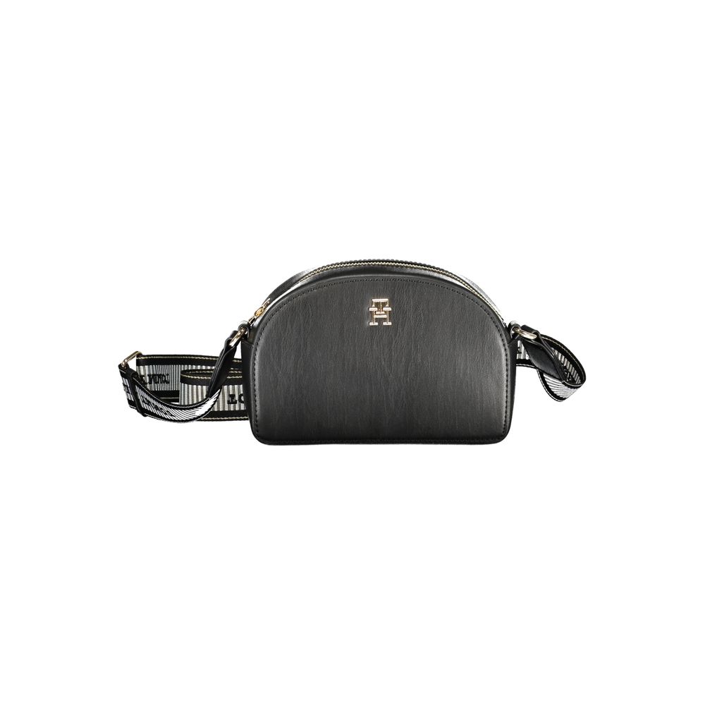 Black Polyethylene Handbag - GlamHub Luxury and Icon Brand Clothing