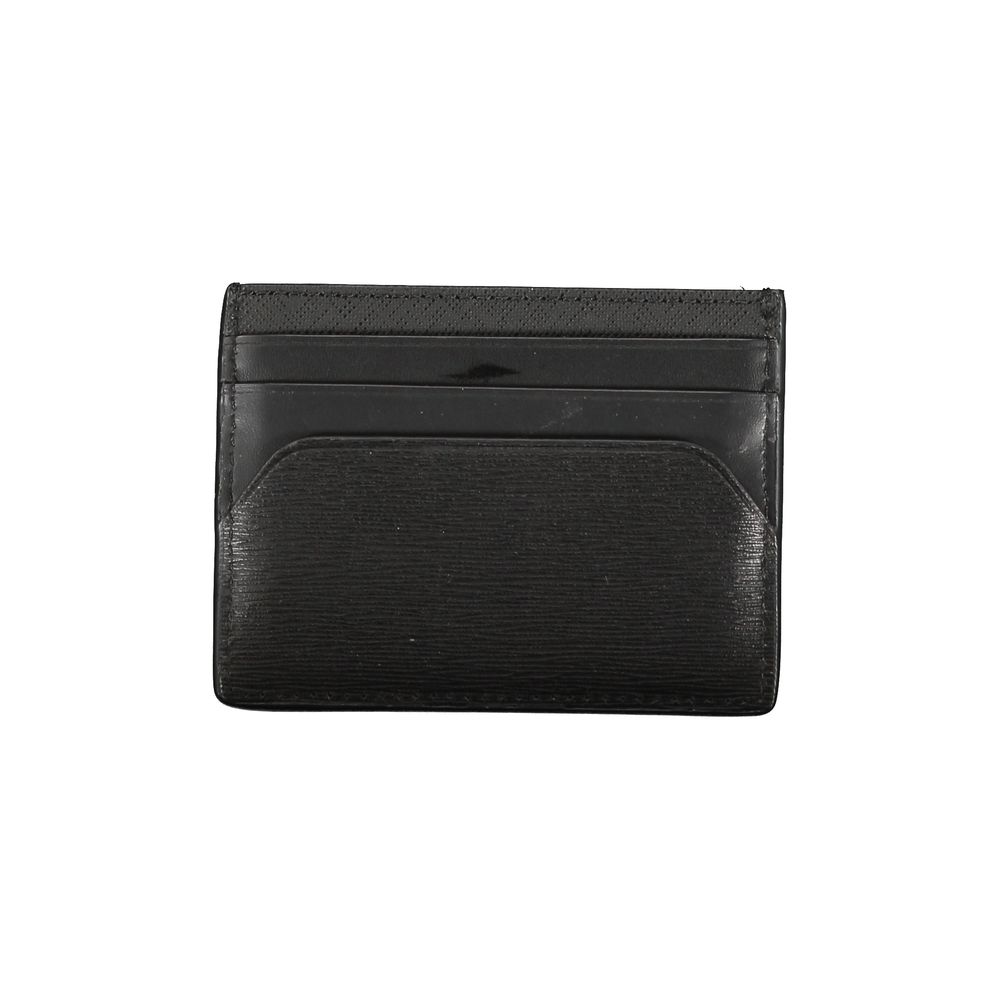 Black Leather Wallet - GlamHub Luxury and Icon Brand Clothing