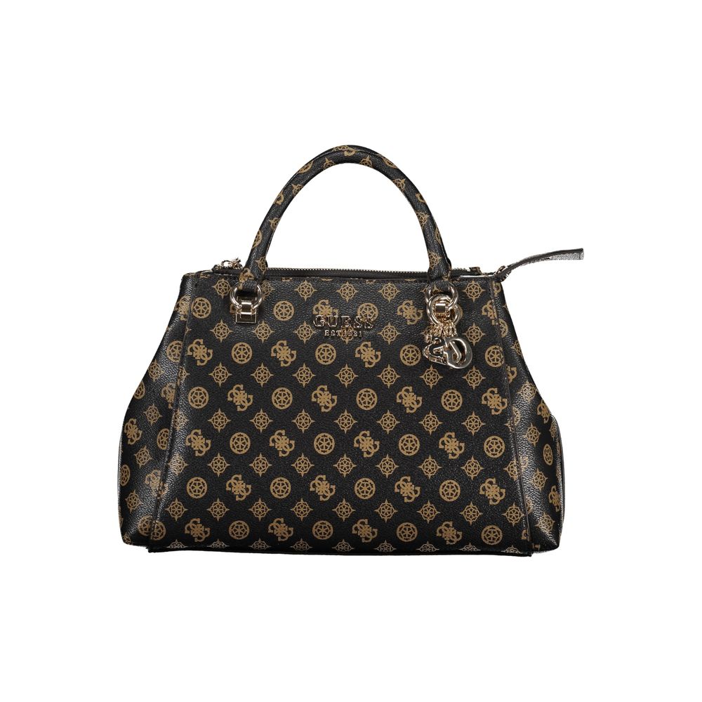 Brown Polyethylene Handbag - GlamHub Luxury and Icon Brand Clothing