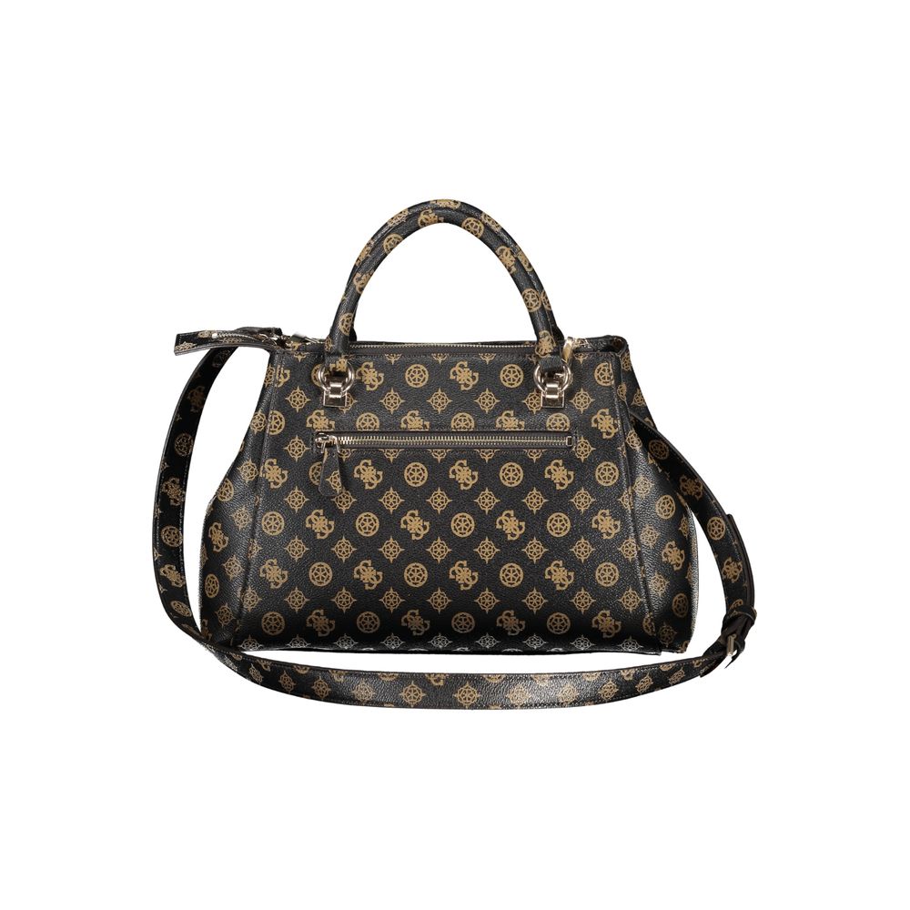 Brown Polyethylene Handbag - GlamHub Luxury and Icon Brand Clothing