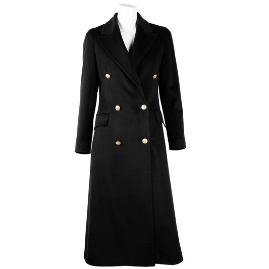 Black Cashmere Jackets & Coat - GlamHub Luxury and Icon Brand Clothing