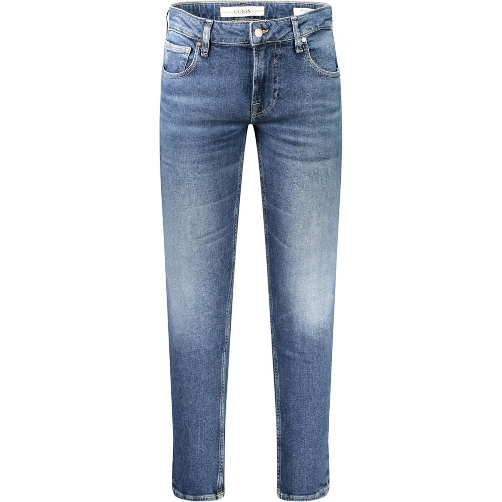 Blue Cotton Jeans & Pant - GlamHub Luxury and Icon Brand Clothing