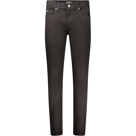 Black Cotton Jeans & Pant - GlamHub Luxury and Icon Brand Clothing