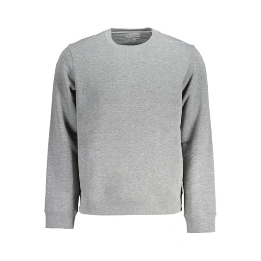 Gray Polyester Sweater - GlamHub Luxury and Icon Brand Clothing