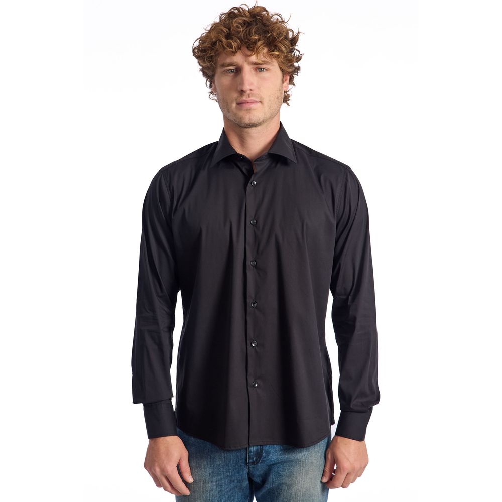 Black Cotton Shirt