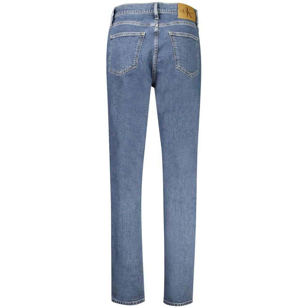 Blue Cotton Jeans & Pant