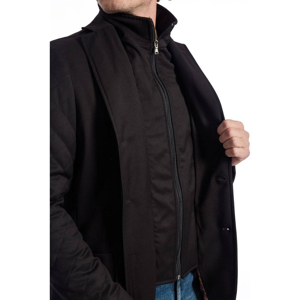 Black Polyester Jacket